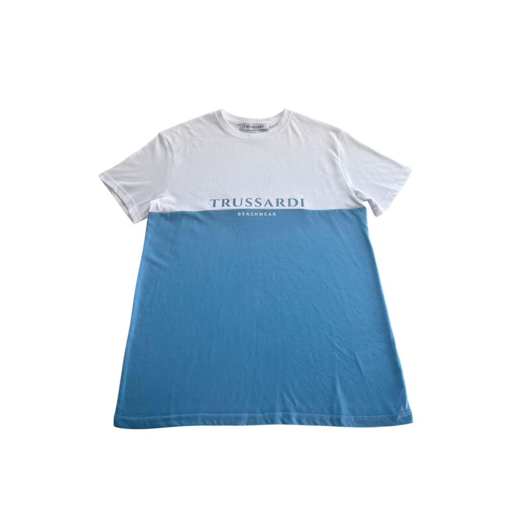 Trussardi Beachwear T-shirt bleu