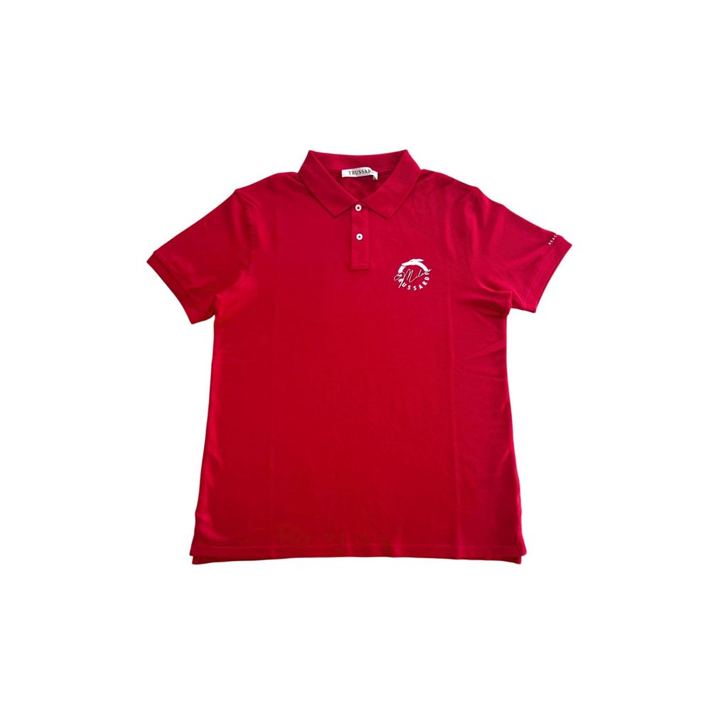 Trussardi Beachwear Polo rouge