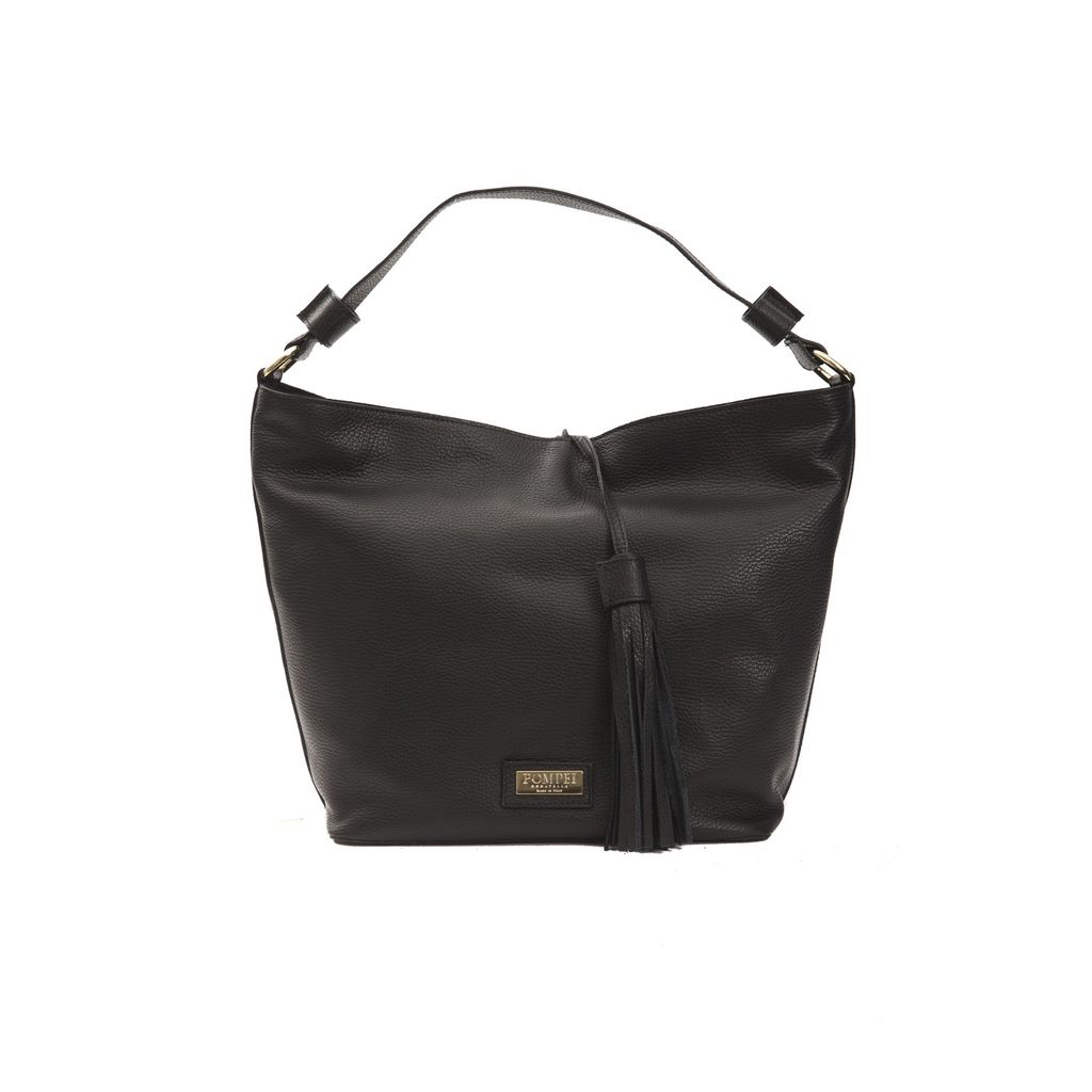 Pompei Donatella Sac porté épaule noir